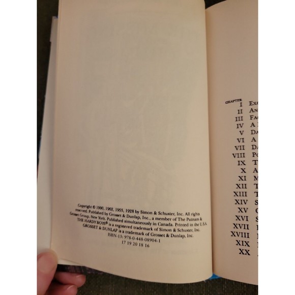 Lot of 3 Hardy Boys flashlight edition books # 2 3 4 Cliff Old Mill Chums Vtg - Picture 8 of 11